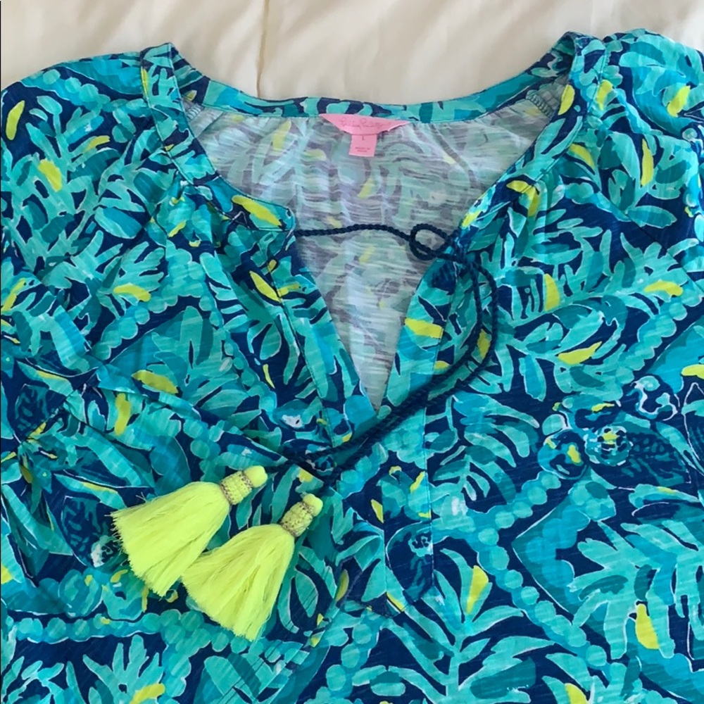 Lilly Pulitzer top, sz L